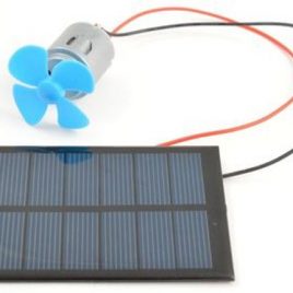 SOLAR PANEL, MOTOR AND FAN KIT