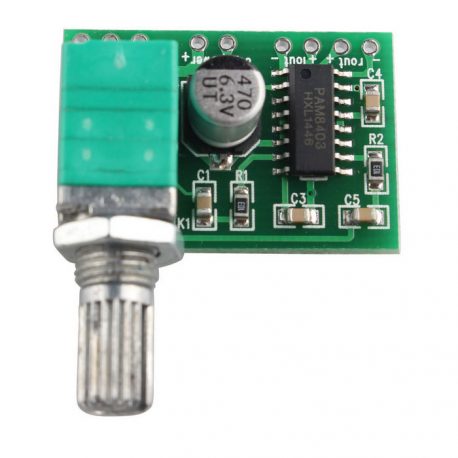 Digital Audio Amplifier Board Module (PAM8403)