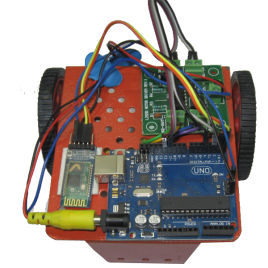 Arduino Based Bluetooth Control Robot Ready