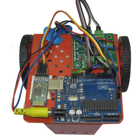 Arduino Based Bluetooth Control Robot Ready