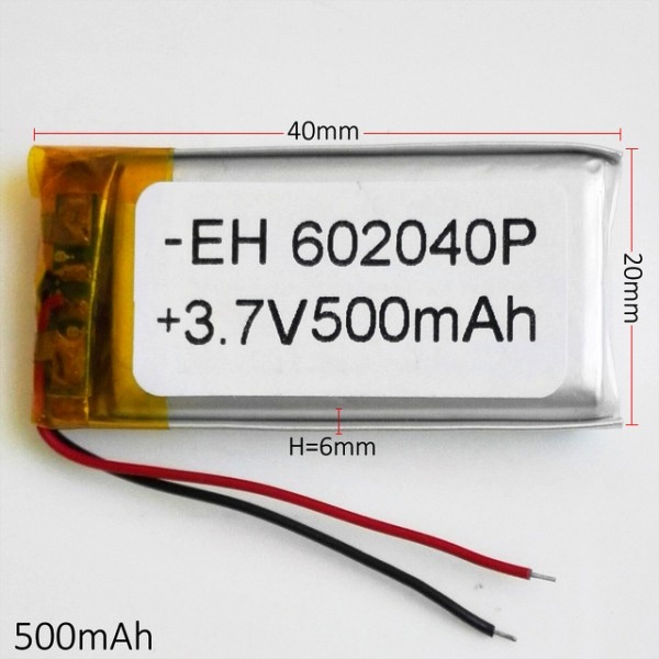 3 7v 500mah lipo battery 3 7v 500mah lipo battery
