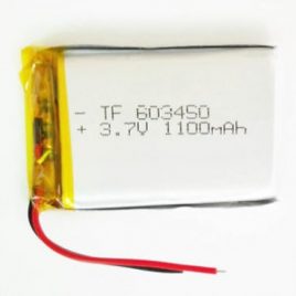 3.7V 1100mAh lipo battery