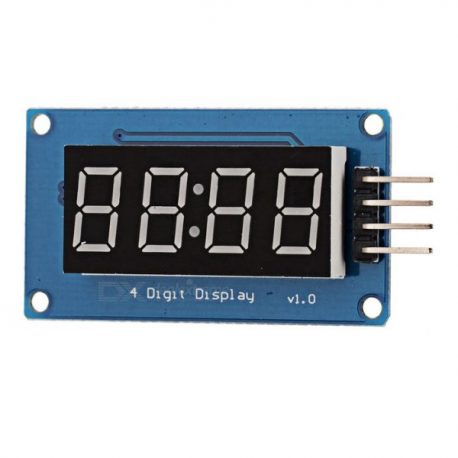 4 Digit TM1637 Clock Display Module For Arduino