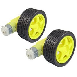 Dual Shaft BO Motor And Wheel 2-Set