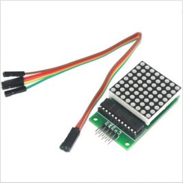 MAX7219 8x8 LED Dot Matrix Display Module