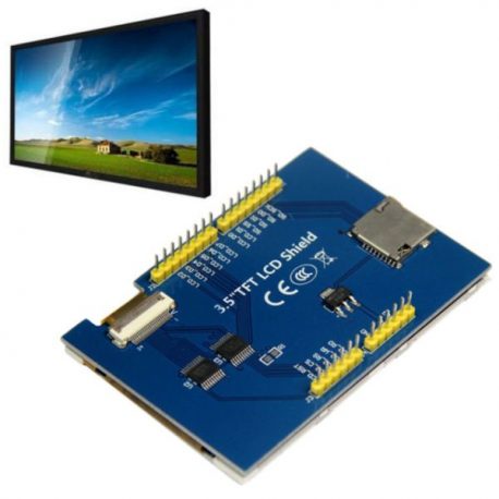 3.5" Touch LCD Shield For Arduino Uno-Mega