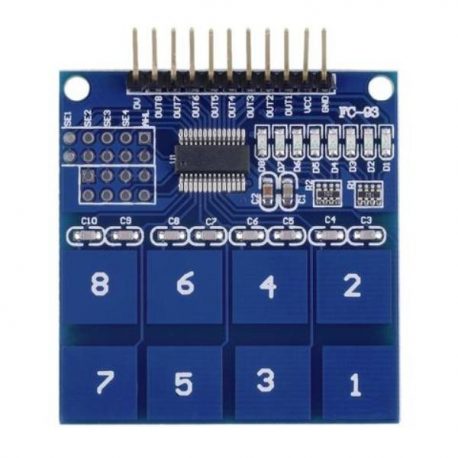 Capacitive Touch Switch Module-8 Way TTP226