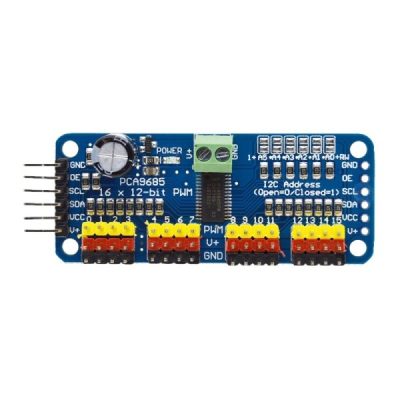 16-CH. 12-bit PWM/Servo Driver-I2C-PCA9685 for Arduino-Raspberry Pi