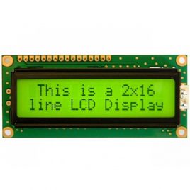 16 *2 LCD Module Green