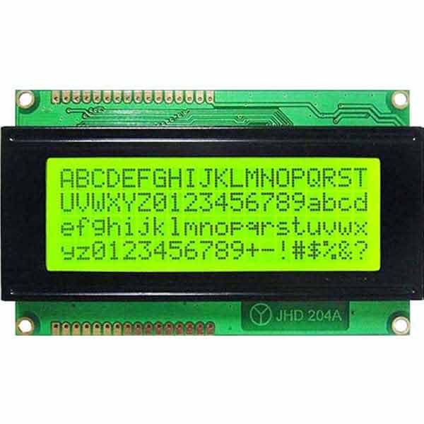 20X4 LCD Display Module 20X4 LCD Display Module Green