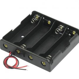4 AA Cell Battery Holder