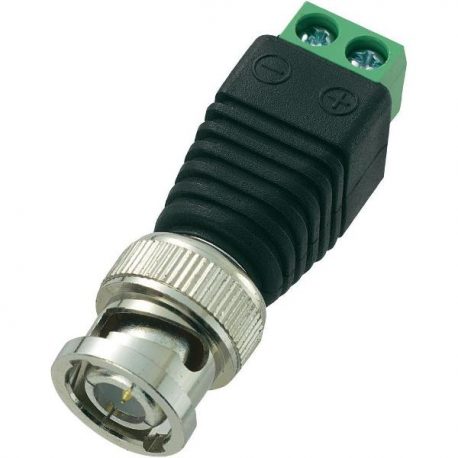 BNC Plug DC Adapter For IP CCTV Camera