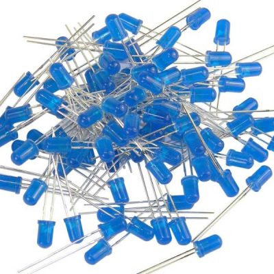 Blue LED 5MM High Bright-100Pcs