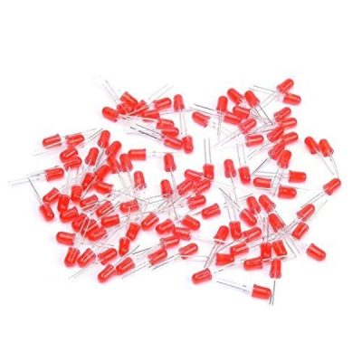 Red LED 5MM High Bright-100Pcs