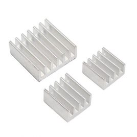 Heat Sinks For Raspberry PI 3 Model A/A+/B/B+ Set Of 3 Pure Aluminium