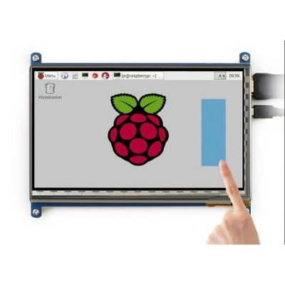 7" TFT LCD 800*480 HDMI -USB -For Raspberry Pi