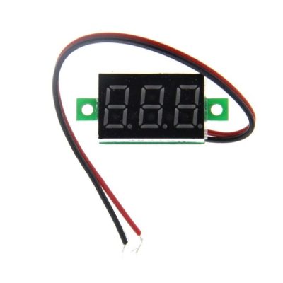 0.36" 3-Digit 2-Wire DC 4.5~30V Red Light LED Digital Voltage Display Module