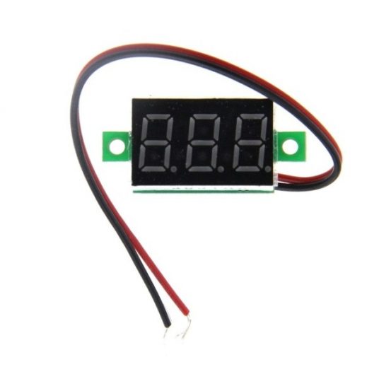Digital Voltage Display Module 0.36" 3Digit 2Wire DC 4.530V LED