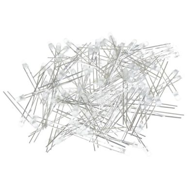 3 mm White LED – 100 Pcs. Pack