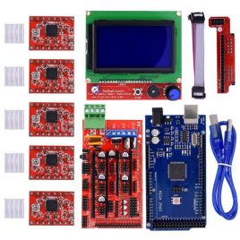 3D Printer Kit RAMPS 1.4+ Mega 2560 + 5* A4988 LCD 128*64