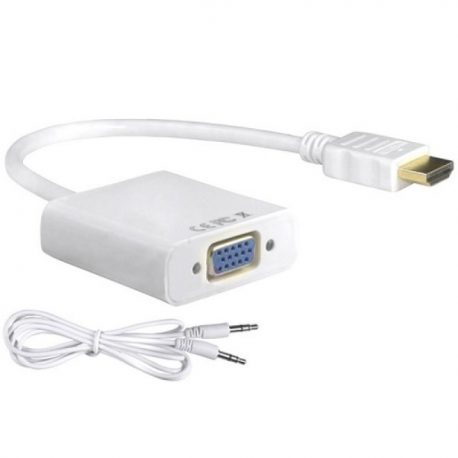 HDMI to VGA Converter Cable with Audio For Raspberry Pi