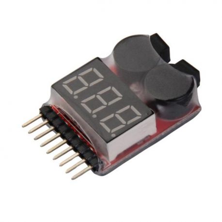 LiPo Battery Alarm Low Voltage Indicator Tester Buzzer 1-8S
