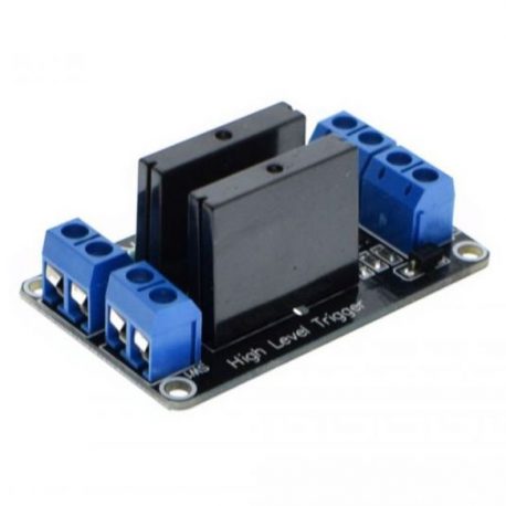 Solid State Relay (SSR) Module 5V 2 Ch High level