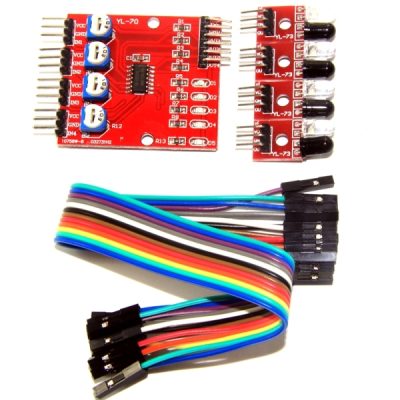 4-Way Infrared Tracking Obstacle Avoidance Sensor Module