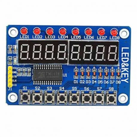 8-Bit Digital LED TM1638 Key Display Module for Arduino