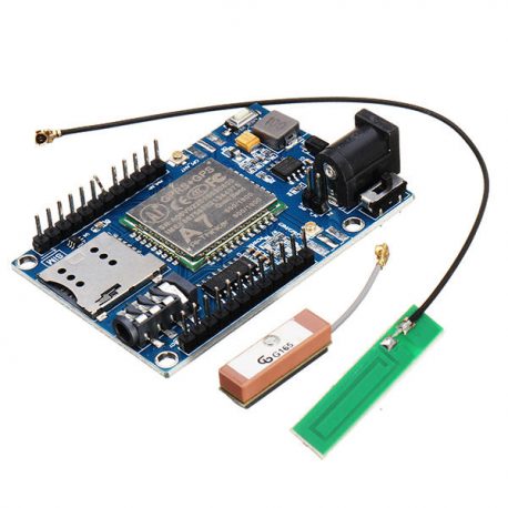 A7 GSM GPRS GPS 3 In 1 Module Shield Support Voice Message