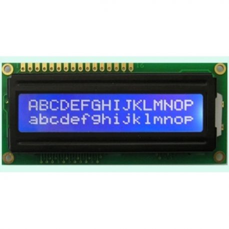 16x2 Character Blue Backlight LCD Display