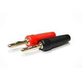 4mm Banana Socket Plug Terminal Connector 5Pcs Black and 5Pcs Red