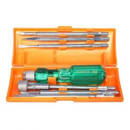 Taparia 840 Screw Driver Set with Neon Bulb