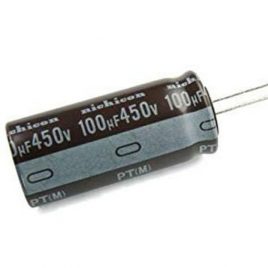 1 PCs Nichicon PT 100uF 450v 105c Radial Electrolytic Capacitor