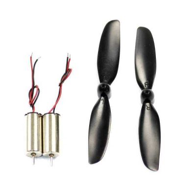 Coreless Motor 8 mm X 20 mm With Propeller Pair