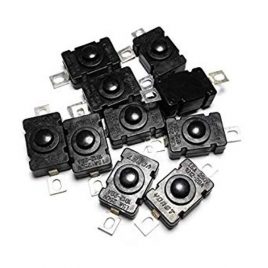 Mini On Off Button Self Locking Switch-10 pcs