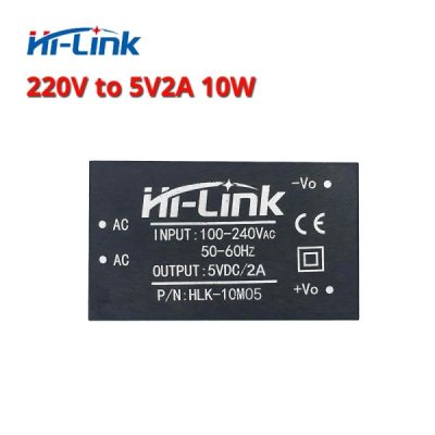 HLK- 10M05 AC-DC 220V-5V-2A- 10W Step-Down Power Supply Module