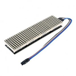 MAX 7219 Dot Led Matrix Module 4 In 1 Display with 5 P Line Module