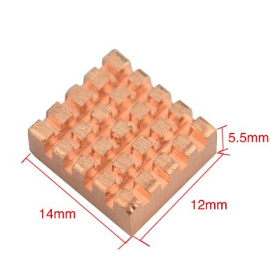 Overclocking Goldfish Copper Heatsink For Raspberry PI