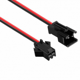 JST-SM 2 Pin Male/Female Connector With Wires
