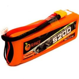 Orange 5200mAh 3S 40C/80C Lithium polymer battery Pack (LiPo)