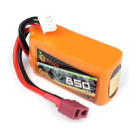Orange 850mah 3s 30c Lithium Polymer Battery Pack (LiPo)