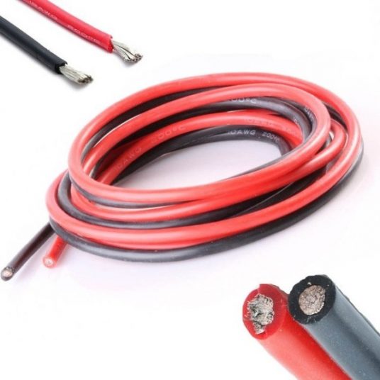 Silicone Wire High Quality Ultra Flexible 16AWG 1MBlack+1MRed