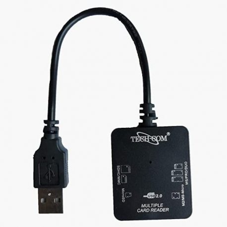 Tech-Com Multiple Card Reader USB2.0 4-Slots