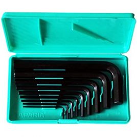 Taparia KM9V Allen Key Set Black