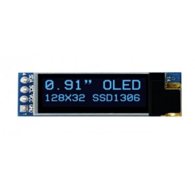 0.91" I2C/IIC Serial 4-Pin OLED Display Module