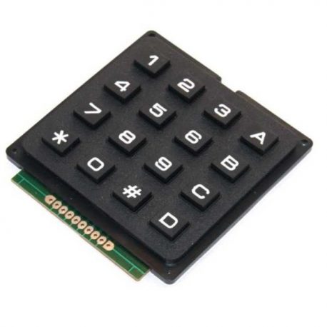 4×4 Matrix Keypad Telephone Type