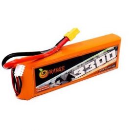 Orange 3300mAh 3S 35C/80C Lithium Polymer Battery Pack (LiPo)