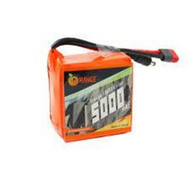 Orange 18650 Li-ion 5000mAh 11.1V 3S1P Protected Battery Pack-3c