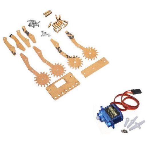 DIY GRIPPER WITH SERVO 9G MOTOR DIY GRIPPER